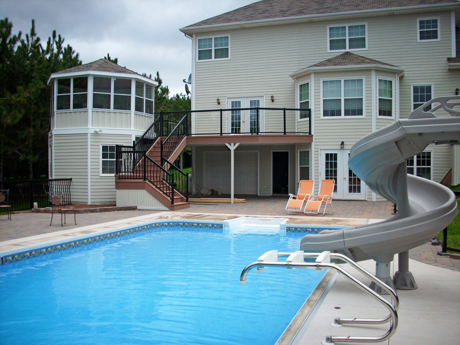 Before & After Photos Photos Showcasing The Beauty and Property Enhancement Afforded by Our Pool