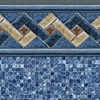 Mountain Top Blue Mosaic