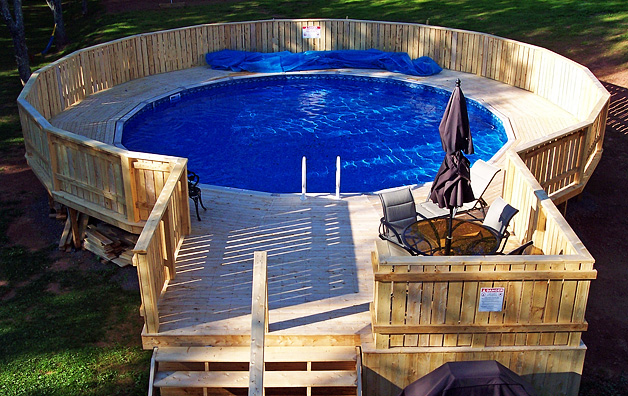 18 by 54 above ground pool